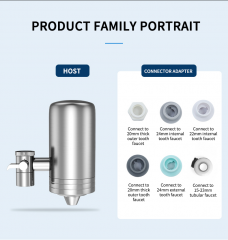 Direct Drinking Water Faucet Filter Activated Carbon Household Stainless Steel UF water purifier for faucet