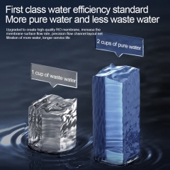 New Arrival Ro System Water Purifier Reverse Osmosis System Water Purification PP CTO RO 800G Luxury Under Sink RO Purifier