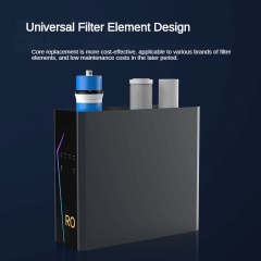 New Arrival Ro System Water Purifier Reverse Osmosis System Water Purification PP CTO RO 800G Luxury Under Sink RO Purifier