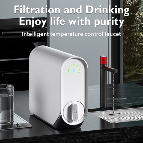 Instant Hot Water Dispenser 5 in 1 Reverse Osmosis System 600 Gpd Under Sink Ro Water Purifier With Smart Faucet