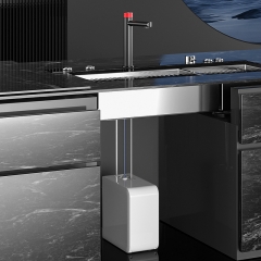 Smart Temperature Control Kitchen Touch Screen 5 in 1 Boiling Faucet Instant Hot Electric Boiling Water Tap System