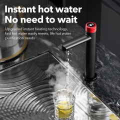 Smart Temperature Control Kitchen Touch Screen 5 in 1 Boiling Faucet Instant Hot Electric Boiling Water Tap System