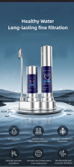 Wholesale 2-Stage Ultrafiltration Countertop Water Purifier 2.2L/min Capacity Manual Power for Household Use