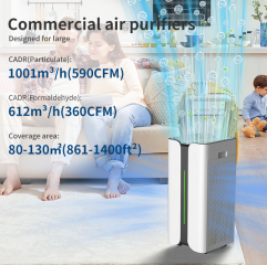 Best Durable Plastic Household Air Purifier with HEPA Filter and Activated Carbon Electric Purifier