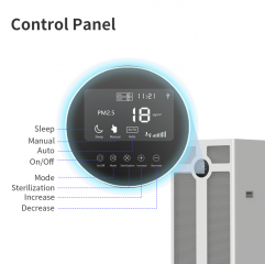 High CADR Value Commercial Air Purifier Small with Large Flow New Condition for Air Cleaning Equipment