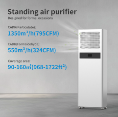 New Large Home & Office Use Standing UV Air Purifier with High Volume Airflow & Powerful Germ Removal New Condition