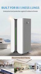 Best Durable Plastic Household Air Purifier with HEPA Filter and Activated Carbon Electric Purifier