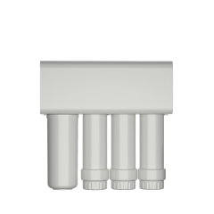 Custom Reverse Osmosis System High Flow Home Ro Water Purifier Domestic Quick Change Ro Water Filter