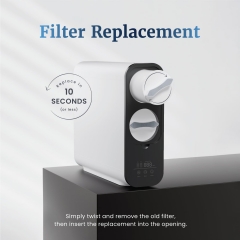 Reverse Osmosis Sink Compact Tankless RO Water Filter System Commercial Household Water Purifier Machine