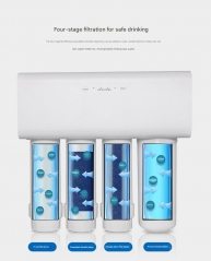 large flow rate tankless reverse osmosis water purifier household card-connected water purifier RO direct drinking pure water filter system