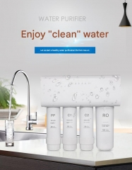 large flow rate tankless reverse osmosis water purifier household card-connected water purifier RO direct drinking pure water filter system