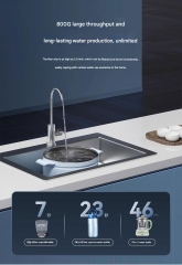 800G large flow water purifier direct drinking household RO reverse osmosis pure water machine