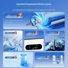 800G large flow water purifier direct drinking household RO reverse osmosis pure water machine