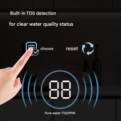 800GPD Smart Electric Tankless RO Water Purifier Household Direct Drinking Machine with Reverse Osmosis Filter System