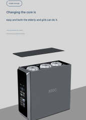 800GPD Smart Electric Tankless RO Water Purifier Household Direct Drinking Machine with Reverse Osmosis Filter System