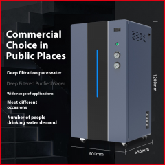 Commercial Large Flow Water Treatment Equipment Plastic Large Capacity Reverse Osmosis Purifier Direct Drink Water Purifier for Business