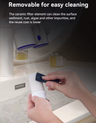 New Ceramic Multiple Filtration Water Pressure Tap Water Purifier Activated Carbon Kitchen Filter Faucet Water Purifier