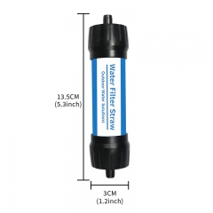 UF Membrane Hiking Personal Water Purifier Straw Emergency Camping Mini Portable Outdoor Water Filter Straw