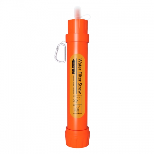 UF Membrane KDF Mini Camping Water Filter Hiking Travel Personal Portable Life Outdoor Water Filter Straw