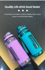 BPA Free 750ML Alkaline Water Ionizer Filter Molecular Minerals Alkaline Hydrogen Water Bottle Alkaline Water Cup