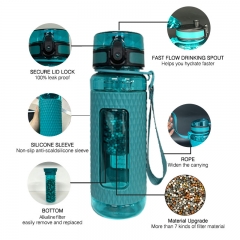 BPA Free 750ML Alkaline Water Ionizer Filter Molecular Minerals Alkaline Hydrogen Water Bottle Alkaline Water Cup