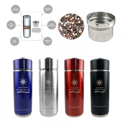 Portable Alkaline Water Cup Food Grade 304 Stainless Steel Wholesale pH 8-10 Water Purifier Alkaline Water Bottle