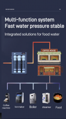 Commercial and Household Water Purifier Multi-level Filtration Reverse Osmosis Purifier Suitable for Coffee and Beverage Shops