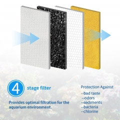 Portable RO DI Water Filter System Reverse Osmosis Water Purifier for Household Use Aquarium & Fish Tank Filtration System