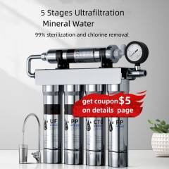 New Arrival Popular 90 Liters Home Under Sink Drinkable Water Filter Purifier System