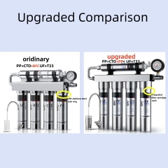 New Arrival Popular 90 Liters Home Under Sink Drinkable Water Filter Purifier System