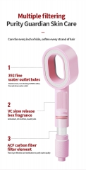 2025 Vitamin c Shower Filter Hard Water Softer to Reduce Chlorine Universal Filter Shower System Beauty Skin Shower Head