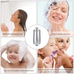 High Brand Cosmetic Skincare Increase Skin Moisture Shower Filter with Vitamin C and Skin Soft Solution