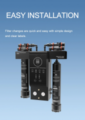RO2000G Water Filtration System Reverse Osmosis DI Water Deionized Spotless Water for Car Wash Window Cleaning