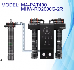 RO2000G Water Filtration System Reverse Osmosis DI Water Deionized Spotless Water for Car Wash Window Cleaning