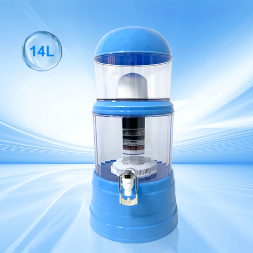 14L Water Dispenser Mineral Purifier Drinking Water Pot Ceramic 6 Layer Filter Mineral Water Purifier