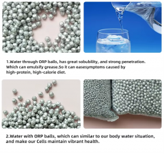 Alkaline Mineral Drinking Water Maifan Stone Mineral Ball Mill Negative Ion Ceramic Ball ORP Mineral Ball