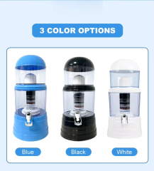14L Water Dispenser Mineral Purifier Drinking Water Pot Ceramic 6 Layer Filter Mineral Water Purifier