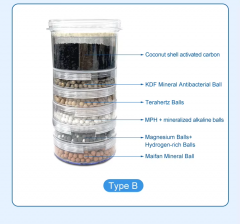 14L Water Dispenser Mineral Purifier Drinking Water Pot Ceramic 6 Layer Filter Mineral Water Purifier