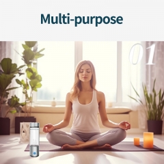 OEM/ODM 800ml Portable Nano Hydrogen Water Generator Bottle Electric for Car Home Outdoor Use