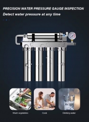 Factory Direct Sales Wholesale Tap Water Filter Purifier 5-grade Stainless Steel UF Water Filter Under Sink for Household Use