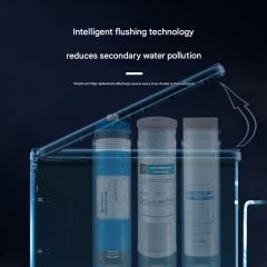 Customizable 600G/800G High-Flow Dual-Output Water Purifier Home Under-Sink Reverse Osmosis Drinking Water System Tap Water Filtration RO Purifier