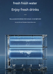 800G High-Flow Zero-Backwash Water Purifier Home Direct-Drinking RO Reverse Osmosis Water Purifier Under-Sink Pure Water Machine