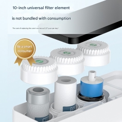 Home RO Reverse Osmosis Water Purifier 600G High-Flow Direct-Drinking Water Purifier Custom Tap Water Filtration System