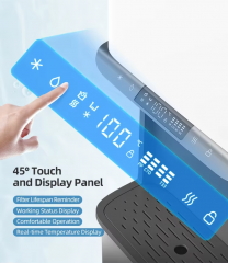 Household Smart White LCD Display Water Dispenser Instant Hot Cold Water With Water Purifier