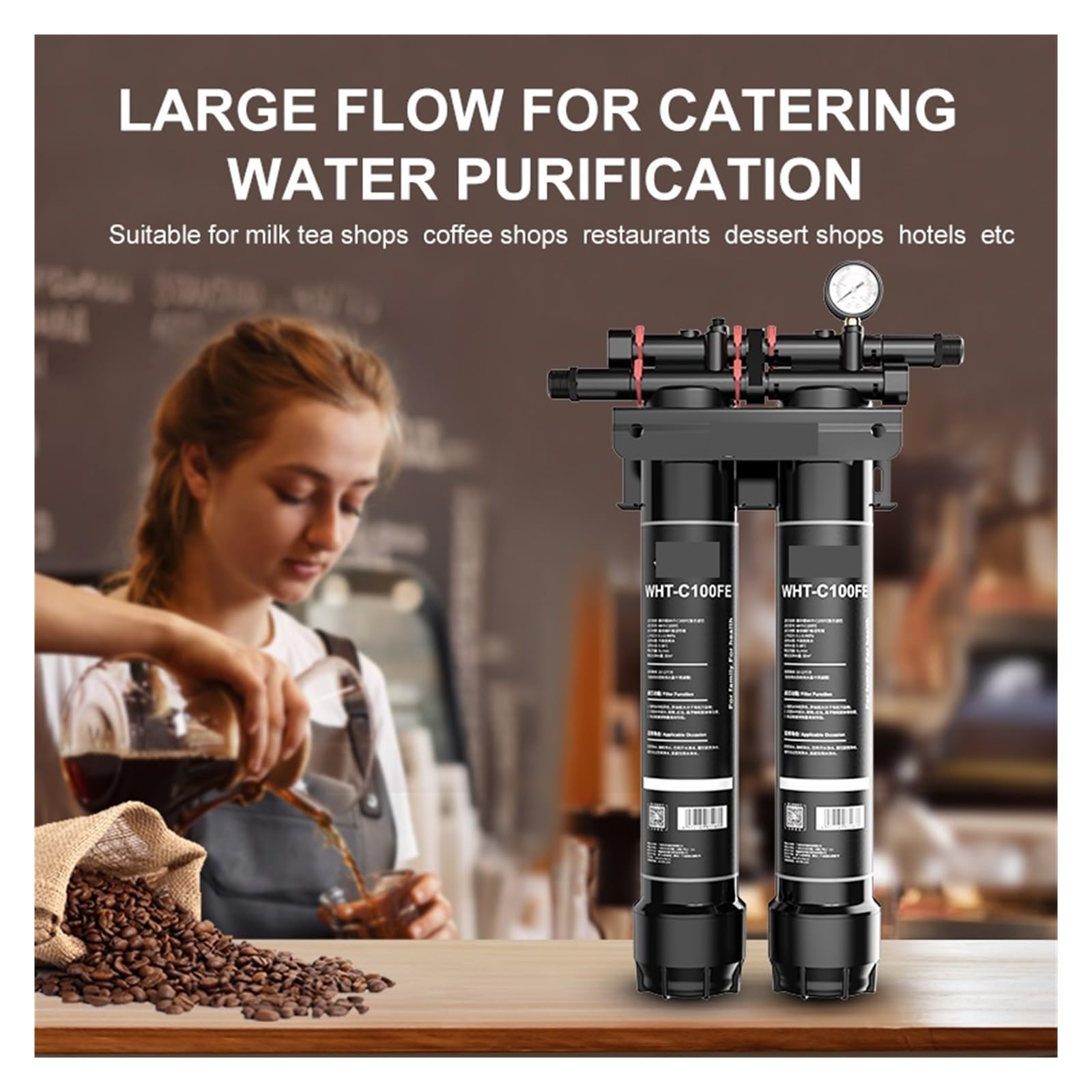 Commercial Water Purification Solutions for Coffee/Tea Establishments