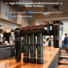 30Lpm Heavy Duty Anti Scale Commercial Limescale High Flow Other Water Filter System for Coffee Machine Ice Maker Beverage