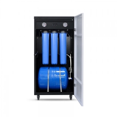 120L Reverse Osmosis Pure Water Machine for Coffee Tea Shops Direct Drinking Equipment 1-Year Warranty 220v 0.0001 Micron Filter