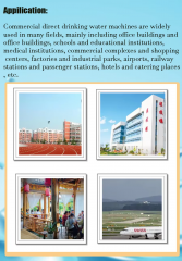 120L Reverse Osmosis Pure Water Machine for Coffee Tea Shops Direct Drinking Equipment 1-Year Warranty 220v 0.0001 Micron Filter