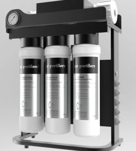 Factory Direct 4-Stage ABS Plastic Electric Under-Sink 600 GPD Whole House Reverse Osmosis Water Filter System Household Hotel