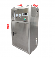 High flow RO1200 gallons commercial water purifier 304 stainless steel housing reverse osmosis water system